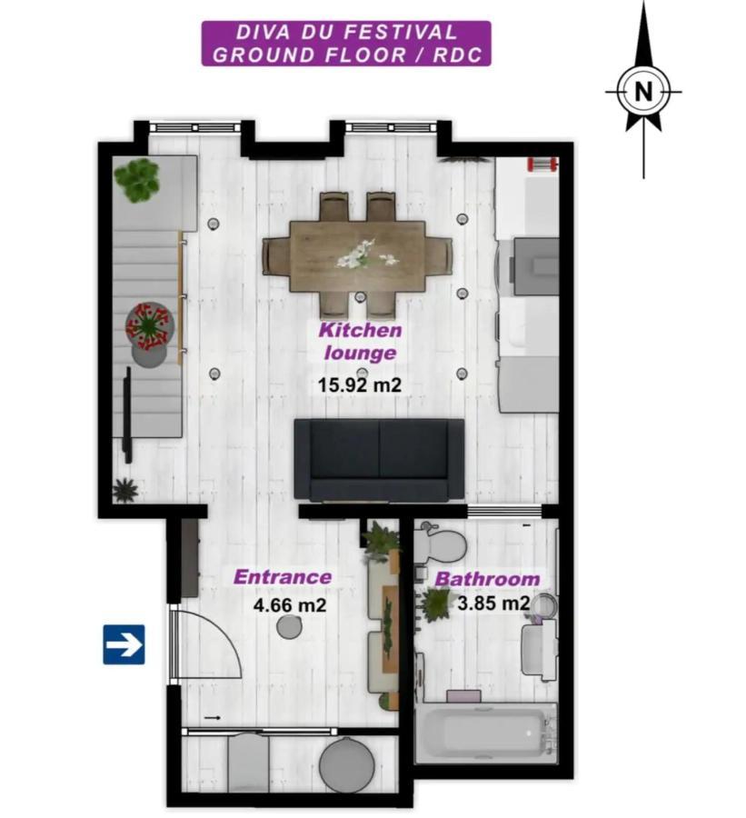 La Diva Du Festival - 10 Mn A Pied Palais & Plages - Cosy & Calme - Clim - Wifi Cannes Exterior photo