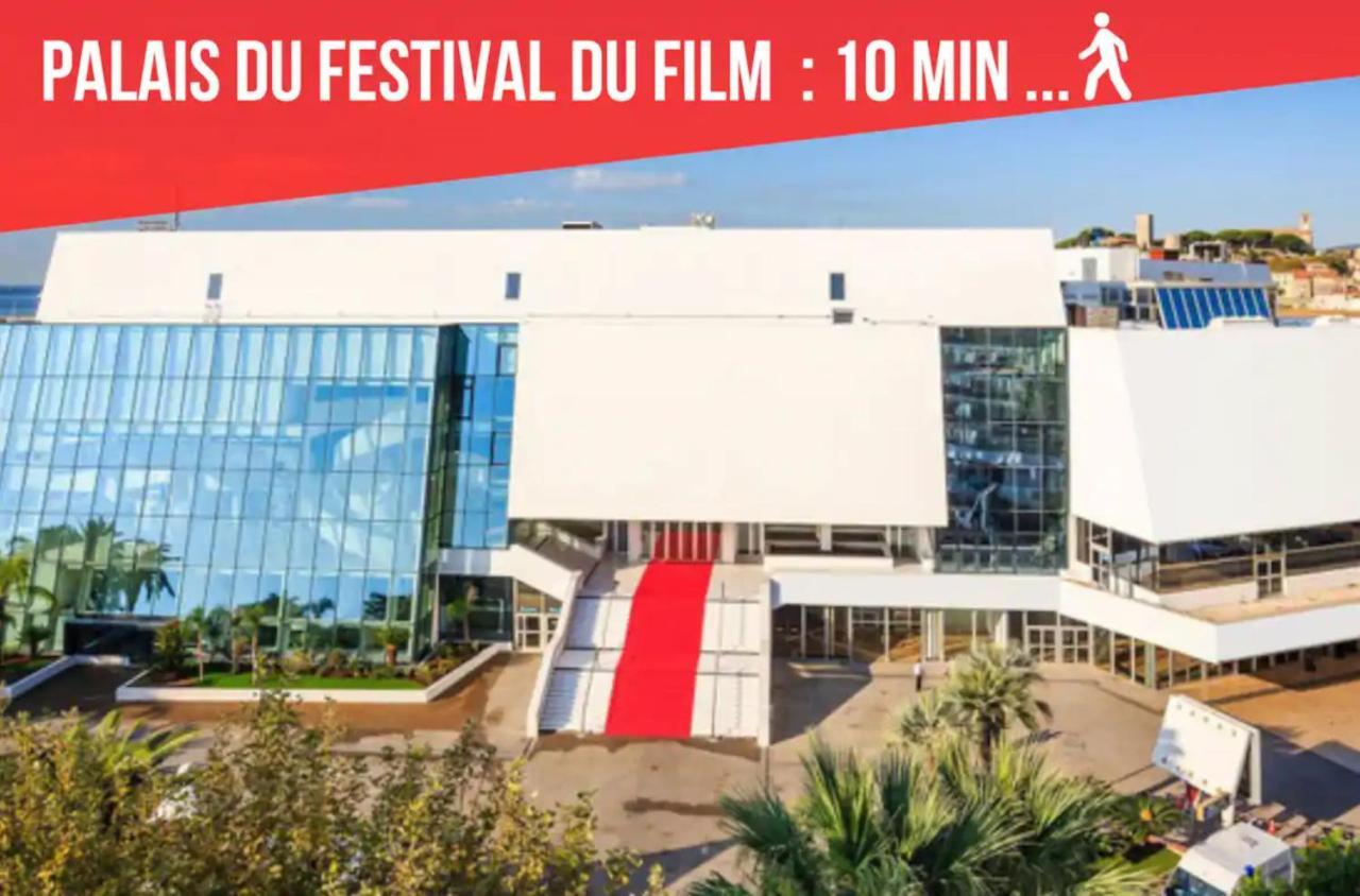 La Diva Du Festival - 10 Mn A Pied Palais & Plages - Cosy & Calme - Clim - Wifi Cannes Exterior photo